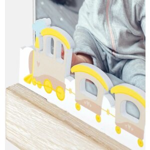 Cadre photo ZEP acrylique et bois Daniele Vertical 10x15...