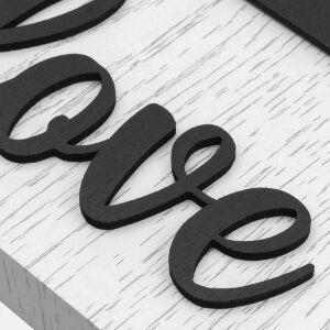 ZEP cadre double Elvas pour 10x15 et 13x18 cm en bois blanc noir