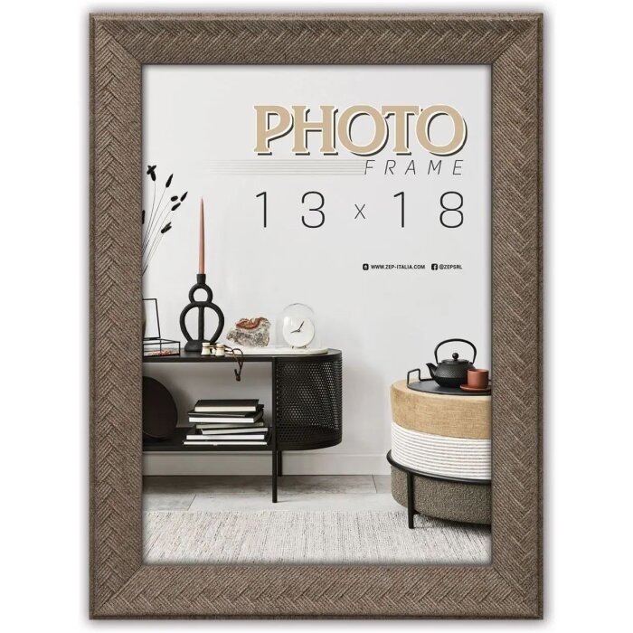 ZEP PS cadre Levanto A 15x20 cm brun