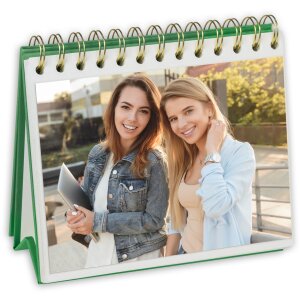 Album spirale ZEP RQ4640V Oliver vert 10x15 cm