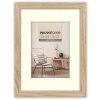 Cadre photo en bois ZEP Malmo Nature 40x50 cm avec passe-partout 30x40 cm