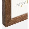 Cadre certificat ZEP bois brun 29.7x42 cm DIN A3
