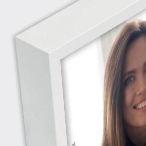 ZEP MDF cadre Bari blanc pour 4 images 10x15 cm