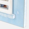 Cadre photo en bois ZEP Procida bleu 10x15 cm avec volets