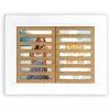 Cadre photo en bois ZEP Ravello pour 2 photos 10x15 cm Blanc Naturel