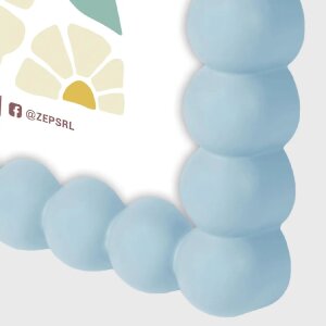 Cadre photo en bois ZEP Pop bleu 10x15 cm