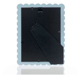 Cadre photo en bois ZEP Pop bleu 10x15 cm