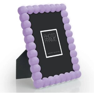 Cadre photo en bois ZEP Pop Violet 10x15 cm