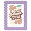 Cadre photo en bois ZEP Pop Violet 10x15 cm