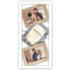 Cadre photo galerie ZEP Melody pour 3 photos 10x15 cm Cadre en bois pour montage mural