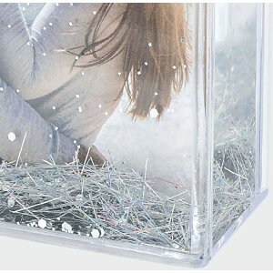 Cadre à secouer ZEP Glitter 10x10 cm