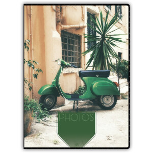 ZEP Album Poesia 40 photos 11x16 cm couverture souple couleurs assorties
