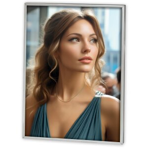 ZEP cadre photo brillant 120S argent métal 7x10 cm...
