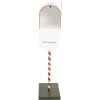 Clayre & Eef 5Y1264 Boîte aux lettres Décoration de Noël blanc rouge 19x33x92 cm