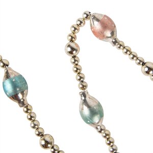 Clayre & Eef Guirlande de Noël or 180 cm fer...