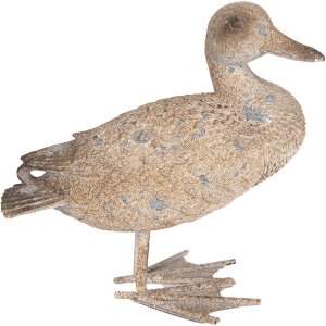 Clayre & Eef Déco Canard gris-brun...