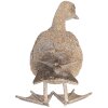 Clayre & Eef Déco Canard gris-brun Polyrésine 22x15x21 cm