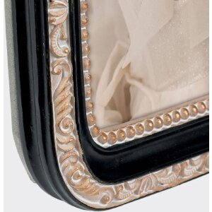 ZEP Queen Cadre photo Baroque Noir Or 10x15 cm ou 15x20 cm