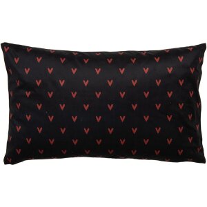 Clayre & Eef BHS36-4 Housse de coussin 30x50 cm Noir...