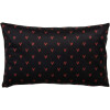 Clayre & Eef BHS36-4 Housse de coussin 30x50 cm Noir Blanc Design Romantique