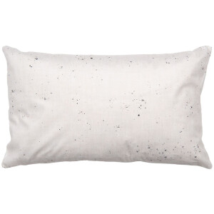 Clayre & Eef Housse de coussin BNS36-1 30x50 cm style campagnard Beige Gris Lapin