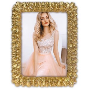 ZEP cadre photo polyrésine Bonette or 13x18 cm ou...