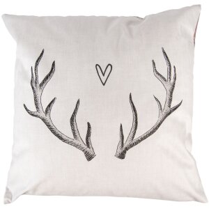 Clayre & Eef NWV20-1 Housse de coussin 45x45 cm Beige...