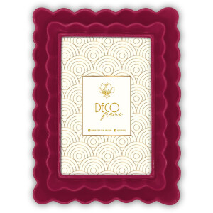 Cadre photo ZEP Déco Rouge/Vert Design baroque 10x15 cm 13x18 cm 15x20 cm