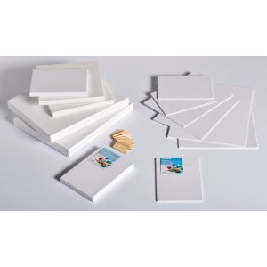 Walther Toile 20x30 cm Châssis 1,5x2 cm Coton blanc