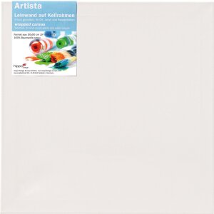 Cadre photo Walther 70x70 cm – Toile coton triple apprêt pour peinture