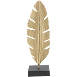 Mauro Ferretti Sculpture décorative Leaf Glam Or...