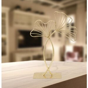 Mauro Ferretti Sculpture Leaf Glam Or 25x8,5x35 cm