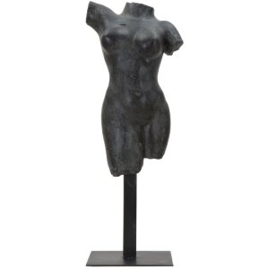 Mauro Ferretti sculpture Museum Woman 19x17x50 cm noir