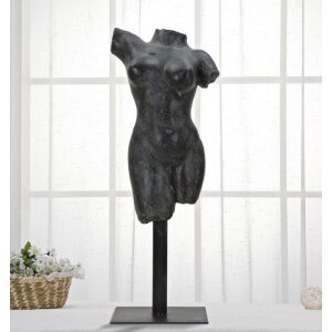 Mauro Ferretti sculpture Museum Woman 19x17x50 cm noir