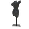 Mauro Ferretti sculpture Museum Woman 19x17x50 cm noir
