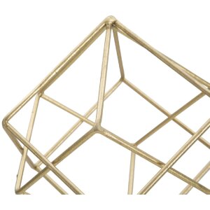 Mauro Ferretti Sculpture Cube 16x18x41,5 cm or-blanc