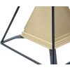 Mauro Ferretti Sculpture Pyramide avec cadre métallique 15x15x21 cm or-noir