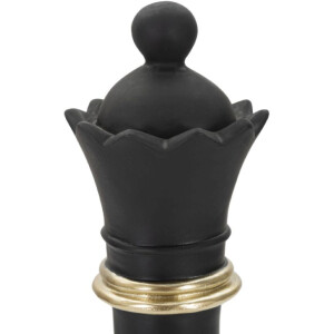 Mauro Ferretti Sculpture Queen 9x25,5 cm noir-or