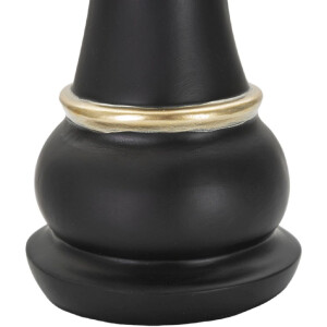 Mauro Ferretti Sculpture Queen 9x25,5 cm noir-or