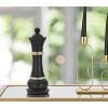 Mauro Ferretti Sculpture Queen 9x25,5 cm noir-or