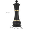 Mauro Ferretti Sculpture Queen 9x25,5 cm noir-or
