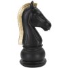 Mauro Ferretti sculpture cheval 10,5x8,5x19 cm noir-or