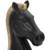 Mauro Ferretti sculpture cheval 10,5x8,5x19 cm noir-or