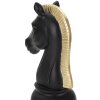 Mauro Ferretti sculpture cheval 10,5x8,5x19 cm noir-or