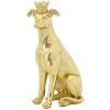 Mauro Ferretti sculpture canine Dog Gold 20x12,5x33 cm or