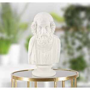 Mauro Ferretti Sculpture Sage 12,9x12,5x25 cm blanc
