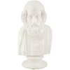 Mauro Ferretti Sculpture Sage 12,9x12,5x25 cm blanc