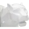 Mauro Ferretti sculpture panthère blanche 70x18x32,5 cm