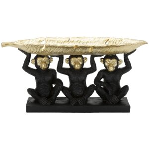 Mauro Ferretti figure décorative trio de singes...