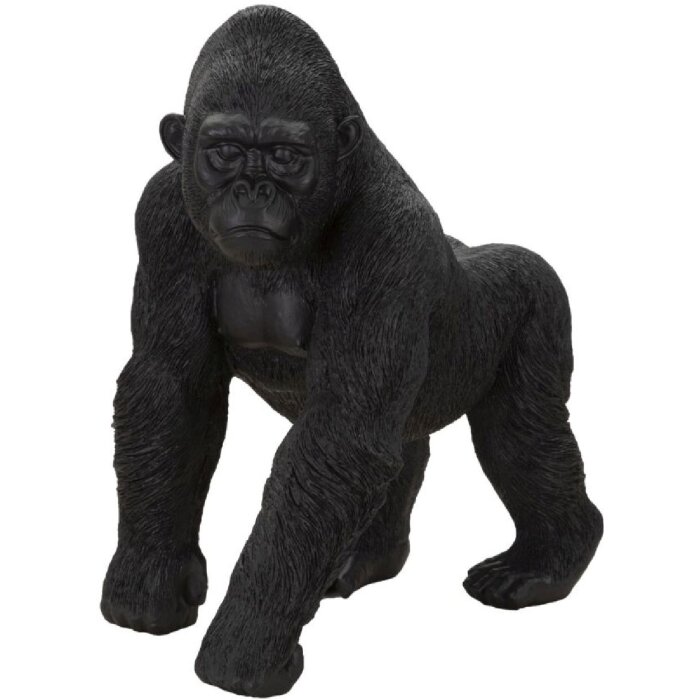 Mauro Ferretti figure décorative gorille 35x21,5x37,5 cm noir